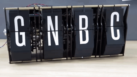 Astonishing Airport-Style Arduino Weather Board