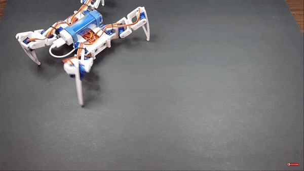 It's Easy to Build a 3D Printed Arduino Controlled Spiderbot